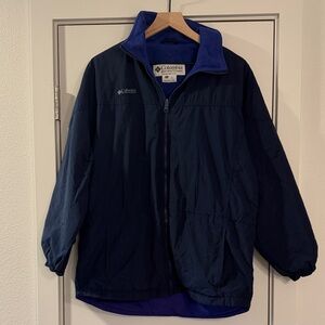 Vintage Columbia Sportswear Ski Jacket - Navy Blue